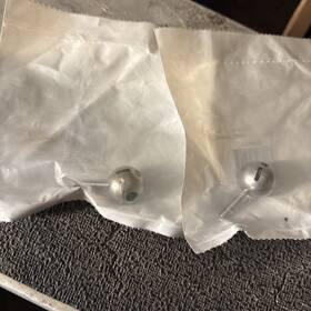 1nnx6-rp70 Delta Lot Of 2 Stainless Steel Faucet Ball Assembly For 500 Serie And Single Lev