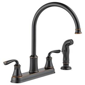 21716lf-ob Delta 2176lf-ob Lorain Kitchen Faucet - Black