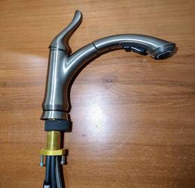 3353-ar-dst Delta Linden Single Handle Kitchen Faucet - Artic Stainless