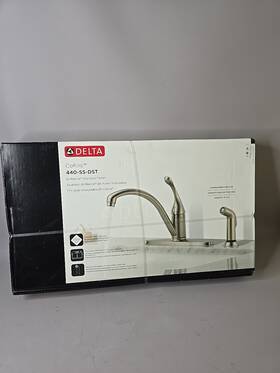 440-ss-dst Delta Brilliance Collins Stainless Finish Kitchen Faucet