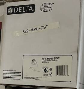 522-mpu-dst Delta Classic Centerset Bathroom Faucet With Drain Assembly - Chrome