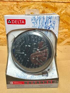 75898bl Delta Universal Showering 2.5 Gpm Multi Function Shower - Black