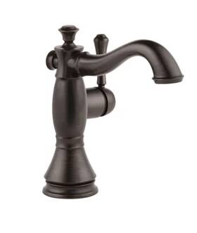 797lf-rb Delta Cassidy Single Hole Bathroom Faucet With Pop-up Drain Assembly