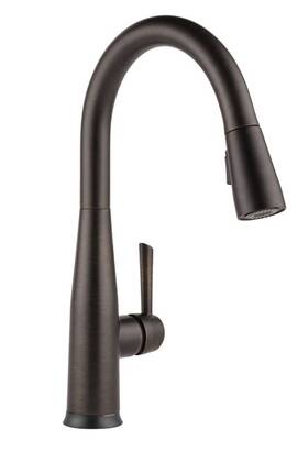 9113tl-rb-dst Delta Essa Single Hole Pull Down Touchless Faucet Venetian Bronze