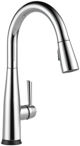 9113tv-dst Delta Essa Voiceiq Voice Activated Pull Down Kitchen - Chrome