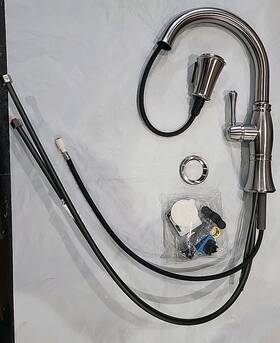 9197-ar-dst-r Delta 9178-ar-dst-r Kitchen Faucet Arctic Stainless Pull-down S1