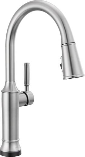 9184tl-ar-pr-dst Delta 9684-ar-pr-dst Renaldi Kitchen Faucet Pull Down Sprayer Arctic Stainless