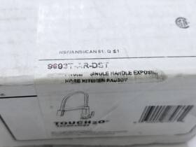 9693t-ar-dst Delta Pivotal Touch Pull-down Kitchen Faucet - Arctic Stainless