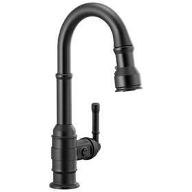 9990-bl-dst Delta 9990-dst Broderick 1.8 Gpm 1 Hole Pull Down Bar/prep Faucet - Black