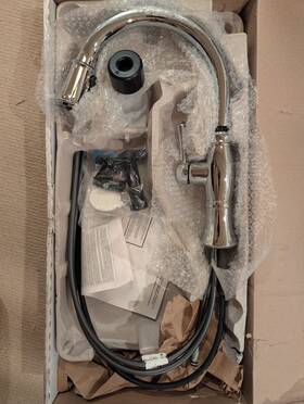 9997-pr-dst-r Delta Cassidy Pull-down Bar/prep Faucet Lumicoat Chrome - Open Box 9997-pr-dst