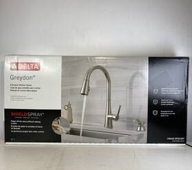 19826z-spsd-dst-r Delta Faucet Greydon Kitchen Spotshield Stainless- 1005864494