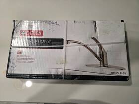 B1310lf-ss-r Delta Faucet Foundations 1-handle Kitchen Stainless