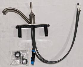 100-ss-dst Delta Faucet Company Classic Stainless Single Handle Kitchen