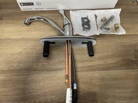 100lf-hdf Delta Faucet Company Classic Kitchen - Chrome Read