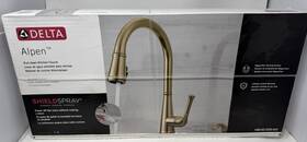 19814z-czsd-dst Delta Faucet Company Alpen Pull Down Kitchen Champagne Bronze