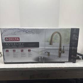 19863z-czsd-dst Delta Faucet Company Avebury Single Handle Pull-down Kitchen Sprayer Soap Dispenser New