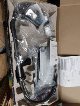 19933tl-blsd-dst Delta Faucet Company 19933t-blsd-dst Trask Touchh2o Matt Black Pull Down Kitchen Focet