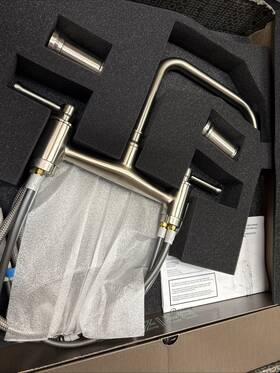 62525lf-ss Delta Faucet Company Brizo With Side Spray High-arc Bridge Kitchen - Stainless