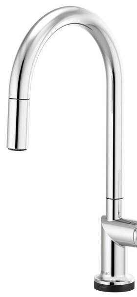 64075lf-pclhp Delta Faucet Company Brizo Odin Smarttouch Pull-down Kitchen With Arc Spout Nohandle 919msrp