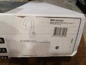 9983-ks-dst Delta Faucet Company 9993-ks-dst - Pivotal Pull Down Bar In Black Stainless