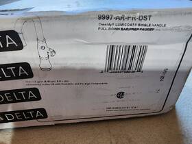9997-ar-pr-dst Delta Faucet Company Cassidy Pull Down Bar And Prep Arctic Stainless