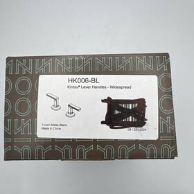 Hk006-bl Delta Faucet Company Brizo Kintsu Lever Handles For Widespread Kitchen Matte Black
