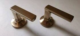 Hk006-gl-l Delta Faucet Company Brizo Kintsu Lever Handles For Widespread Kitchen