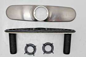 Rp44645ss Delta Faucet Company Escutcheon With Gasket For Grant Stainless Rp44650 #8mz