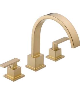 T2753-cz Delta Faucet Company T2753cz 8.75 X 16.00 Inches Champagne Bronze