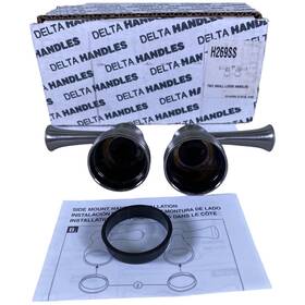 H269ss Delta Metal Lever Handle Set Stainless This Is Not A Complete