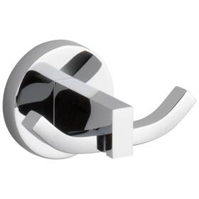 Iao20536 Delta Ribbon Double Robe Hook - Chrome