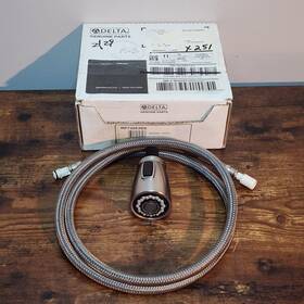 Delta Rp73053ss Stainless Wand Assembly Pull Down Kitchen Faucet Spray Head