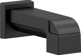 Rp75435bl Delta New Rp75435 Matte Black Ara Tub Spout Pull-up Diverter
