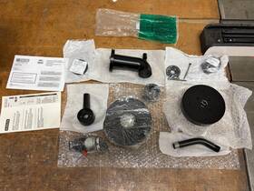 T17459-bl Delta T17459bl Trinsic Monitor 17 Series Tub And Shower Trim In Matte Black