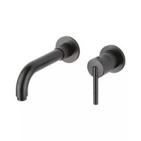 Delta T3559lf-rbwl Trinsic Wall Mounted Bathroom Faucet - Less Rough-in Valve