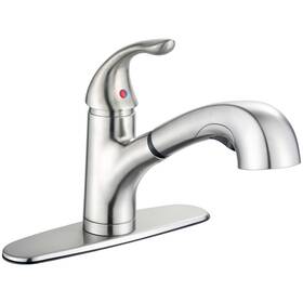 B0177noc7y Derengge Single Handle Pull Out Kitchen Faucetstainless Steel Sink