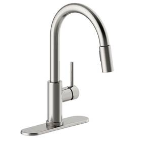 593822 Design House Eastport Ii 1.8 Gpm 1 Hole Pull Down Kitchen - Nickel