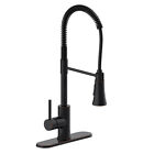 593871 Design House Spencer Single Handle Chef Kitchen Faucet Oil Rubbed Bronze