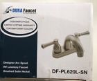 Df-pl620l-sn Dura Faucet Designer Two Handle Arc Spout Rv Lavatory Rea