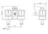 Df-sa110s-wt Dura Faucet Travel Rv Trailer Replacement Tub Shower 738435160531