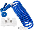 Df-sa186-wt Dura Faucet Rv Exterior Spray With Coil Hose 0781307515052