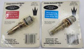 261-262 Dishmaster Hot And Cold Valve Stems - Fits M52 Thru M76 Part Nos. 261 262 -nos