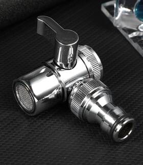 Js1r40sf8600uw01tif3 Doitool 2pcs Sink Faucet Diverter Valve With Aerator And Male Threaded Adapter Washi