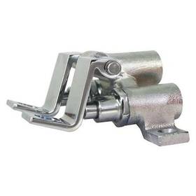 77-9222 Dominion Commercial Faucets Double Foot Pedal Hole Lever Chrome