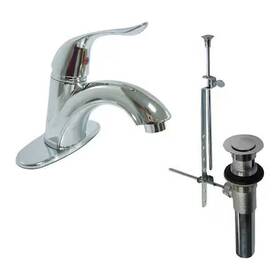 Dominion Faucets 026607517260 77-1903 Manual Low Arc Bathroom Faucet Single Hole Mount