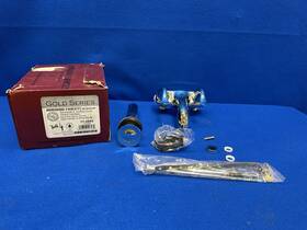 77-3293 Dominion Faucets Manual Low Arc Bathroom Faucet 4 Inch Mount Chrome 2 Hole