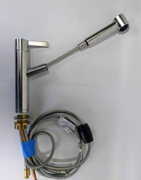 Dornbracht 029011640957 Pull-down Kitchen Faucet W Spray Function Deck Mounted 1.5 Gpm Chrome