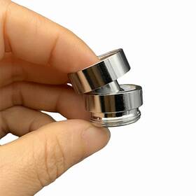 Dosunnyj 674581987137 M22 Faucet Adapter Swivel Aerator 360 Adjustable Stainless Steel Fittings
