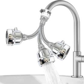 050181 Dr.pedi Kitchen Faucet Sprayer Attachment 360 Rotatable Anti-splash Water Saving Tap Ki