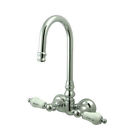 Dt0712cl Elements Of Design Hot Springs Double Handle Wall Mount Clawfoot